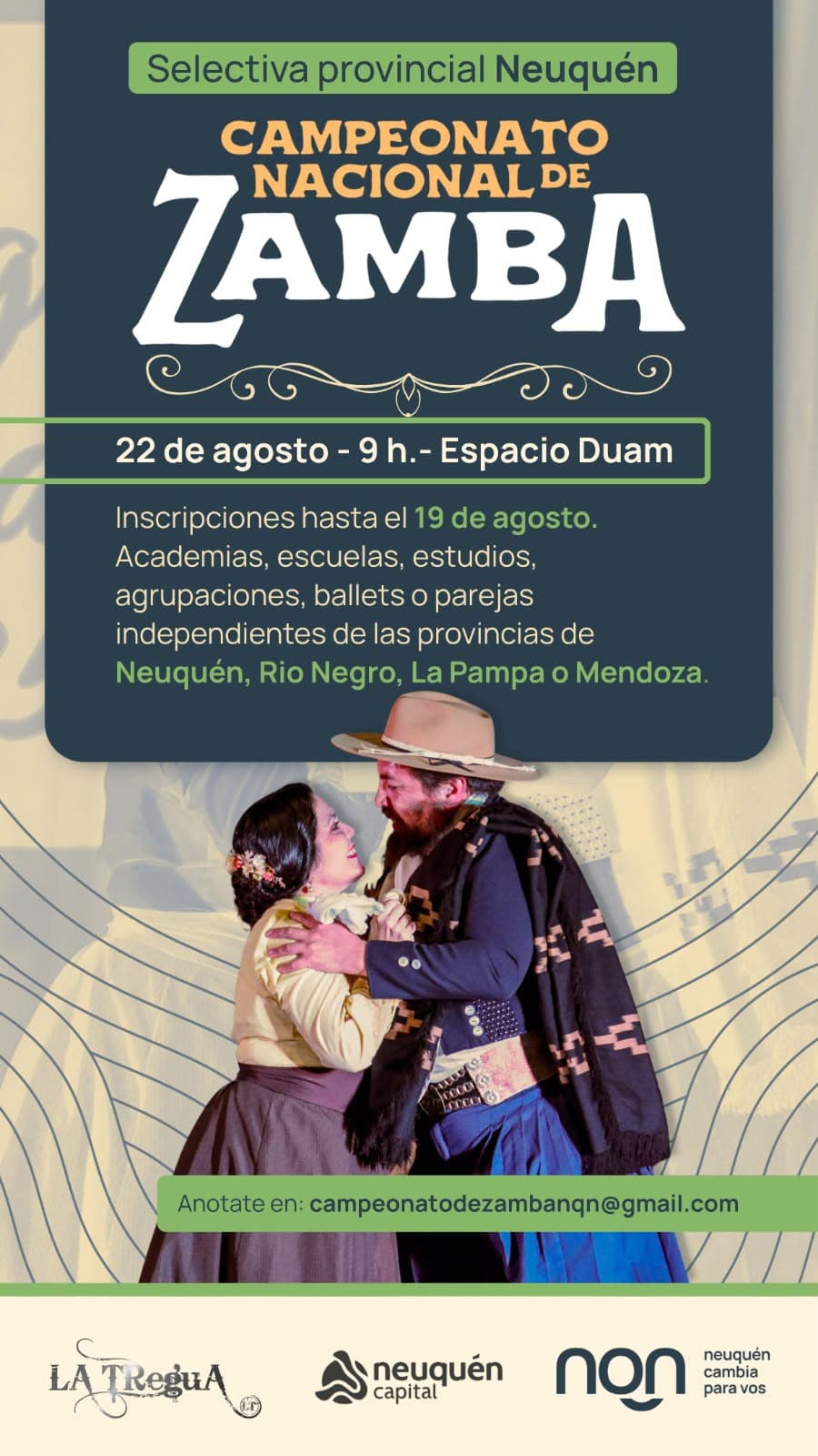 Campeonato Nacional de Zamba - Selectiva provincial Neuquén