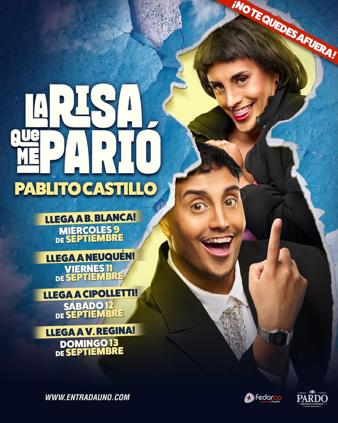 Pablito Castillo: “La Risa Que Me Parió”