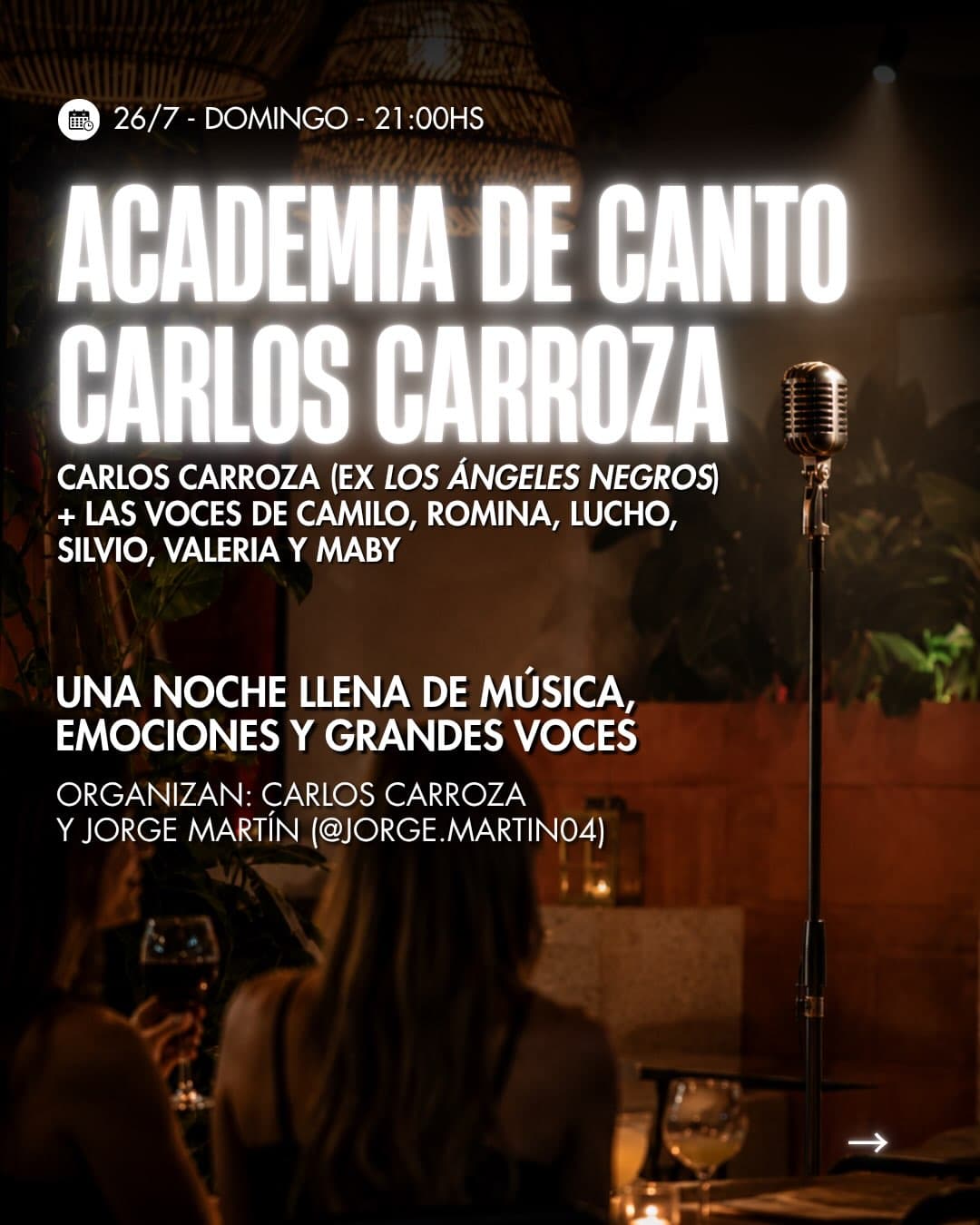 Academia de canto Carlos Carroza