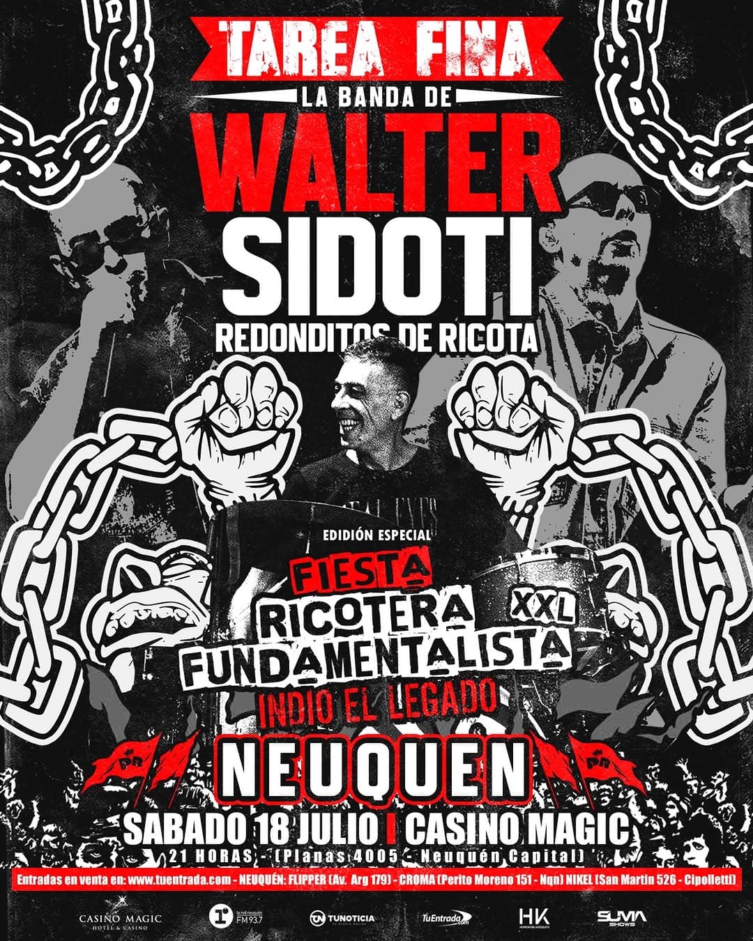 Tarea Fina: la banda de Walter Sidoti