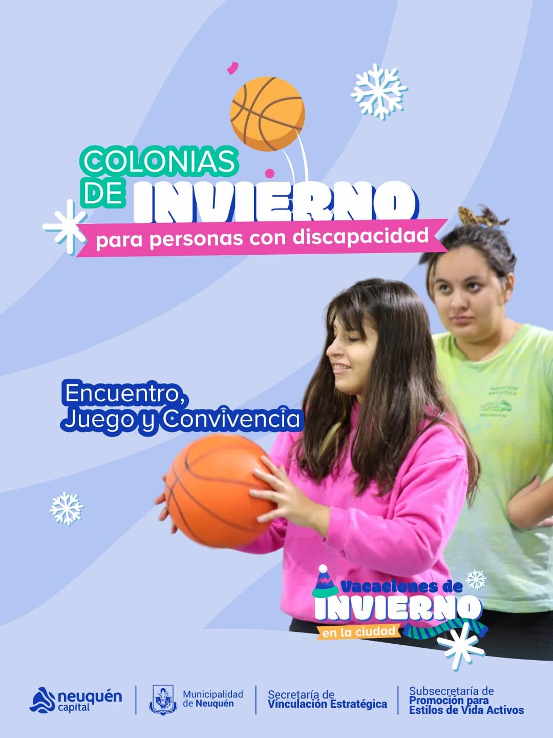 Colonias de invierno para personas con discapacidad