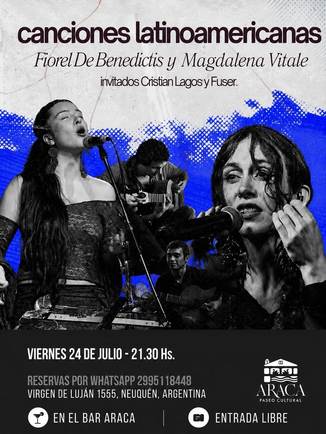 Canciones latinoamericanas con Fiorel de Benedictis y Magdalena Vitale