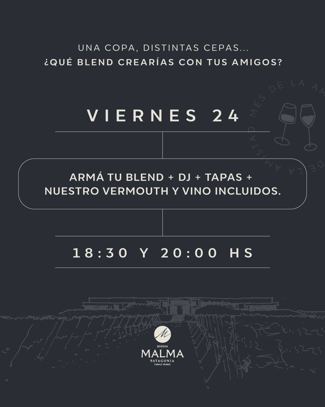 Finde del amigo en Malma