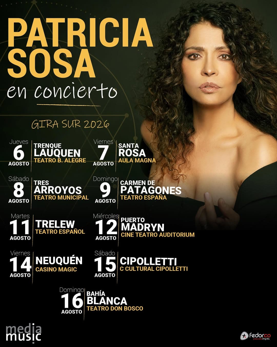 Patricia Sosa en concierto