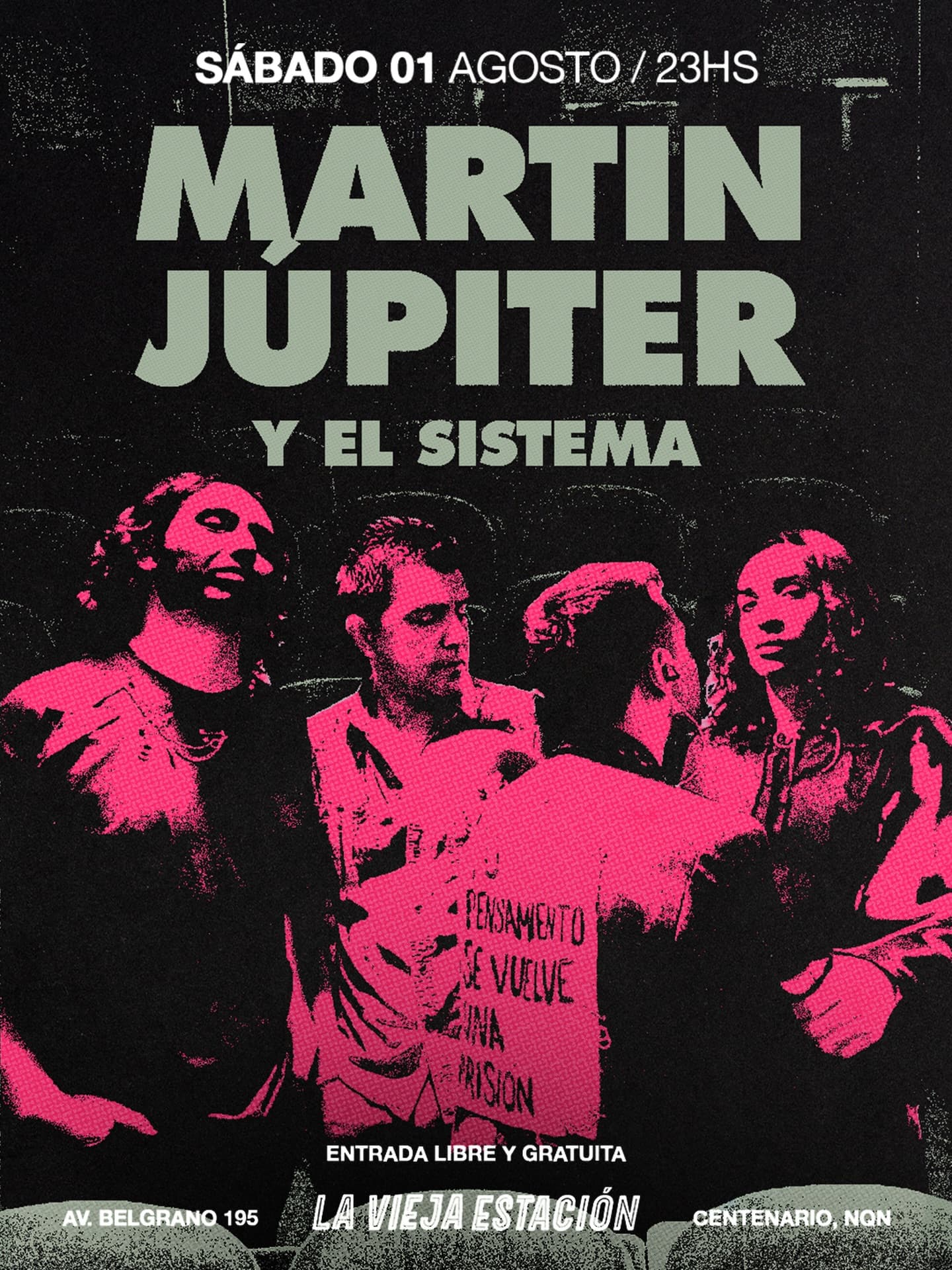 Martin Júpiter en vivo