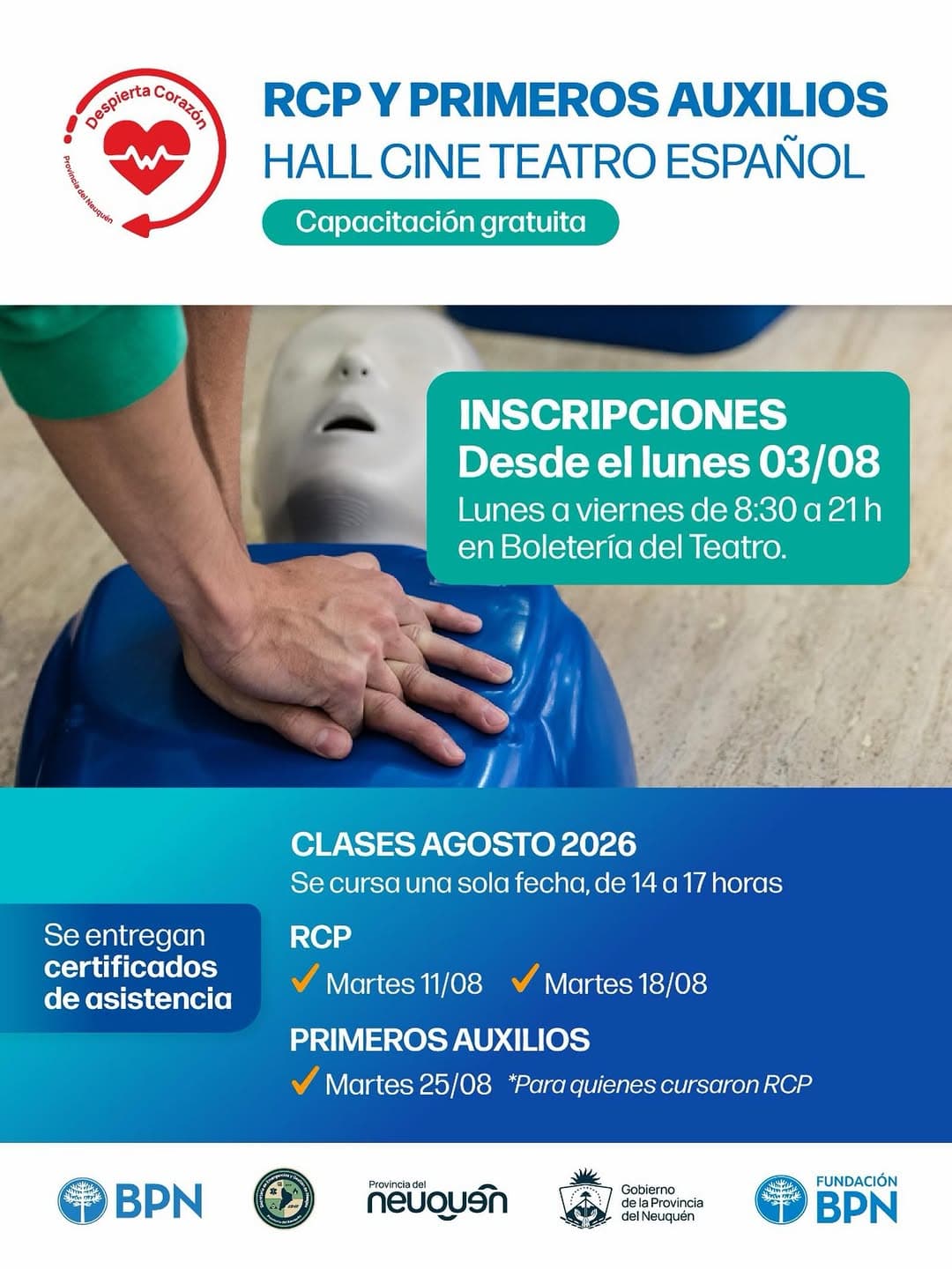 Capacitación en RCP