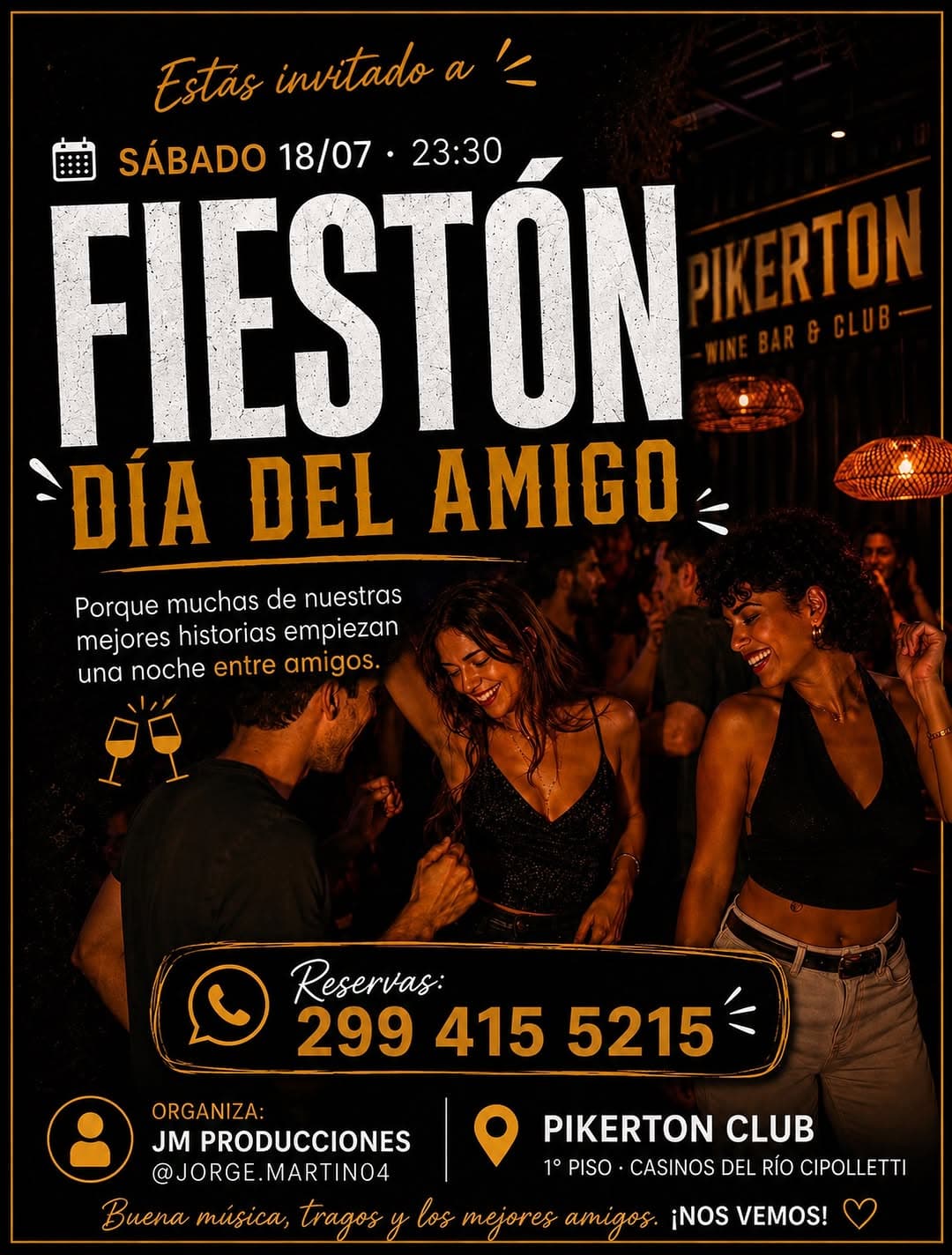 Fiestón día del amigo