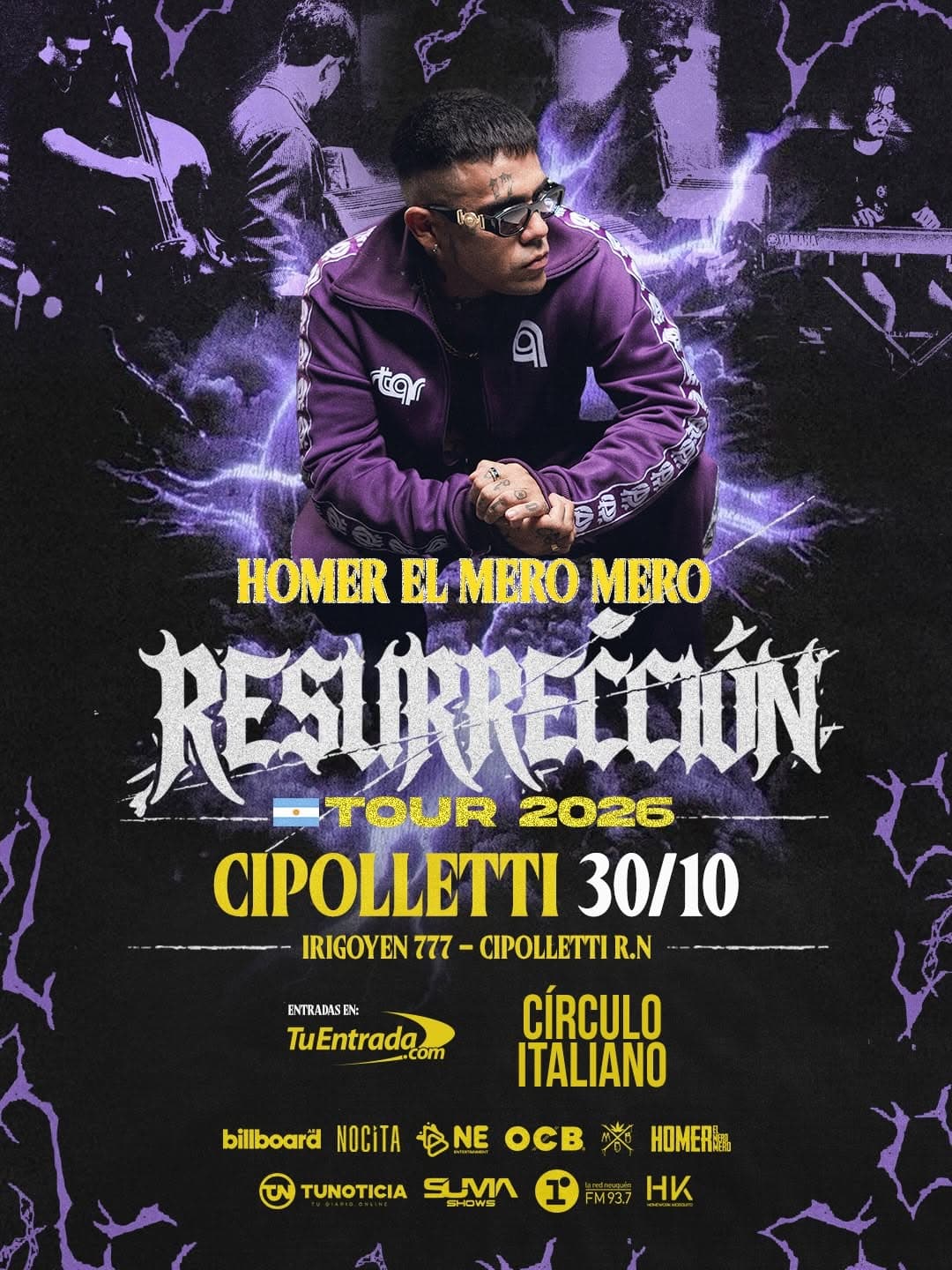 Homer El Mero Mero - Resurrección Tour 2026