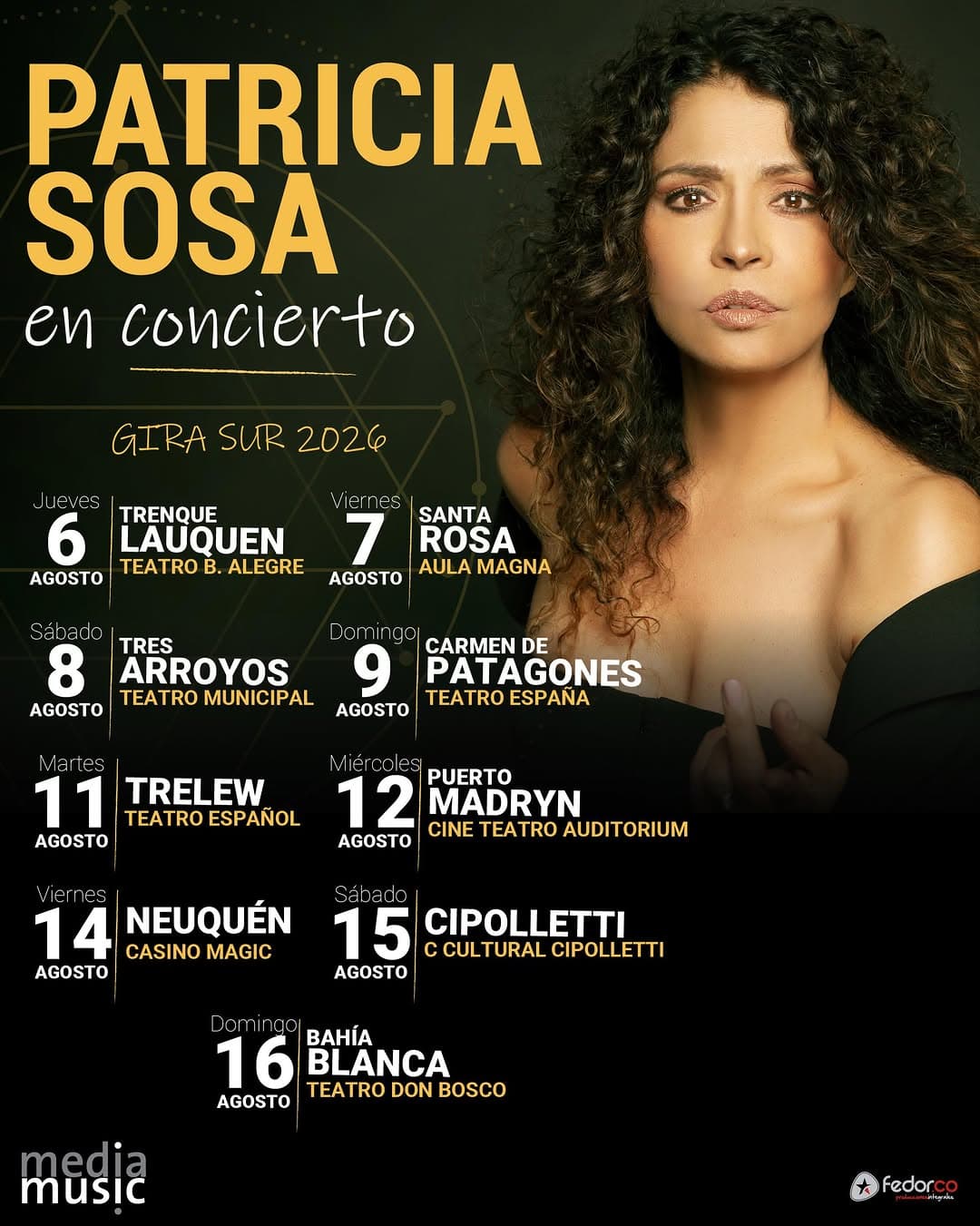 Patricia Sosa en concierto