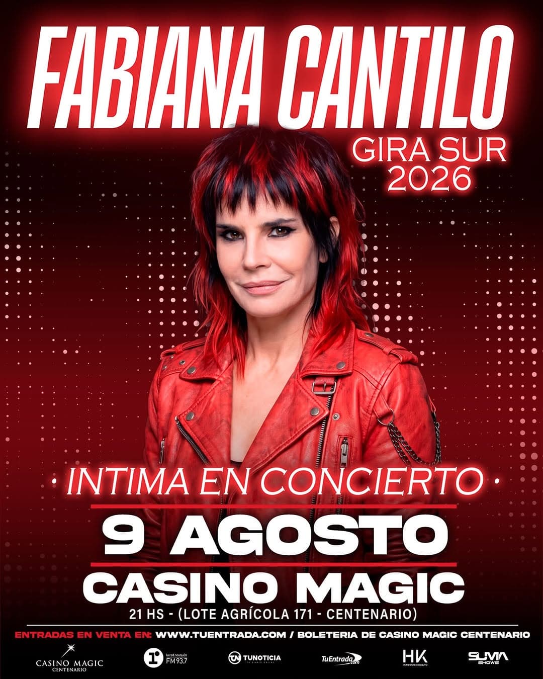 Fabiana Cantilo en Centenario