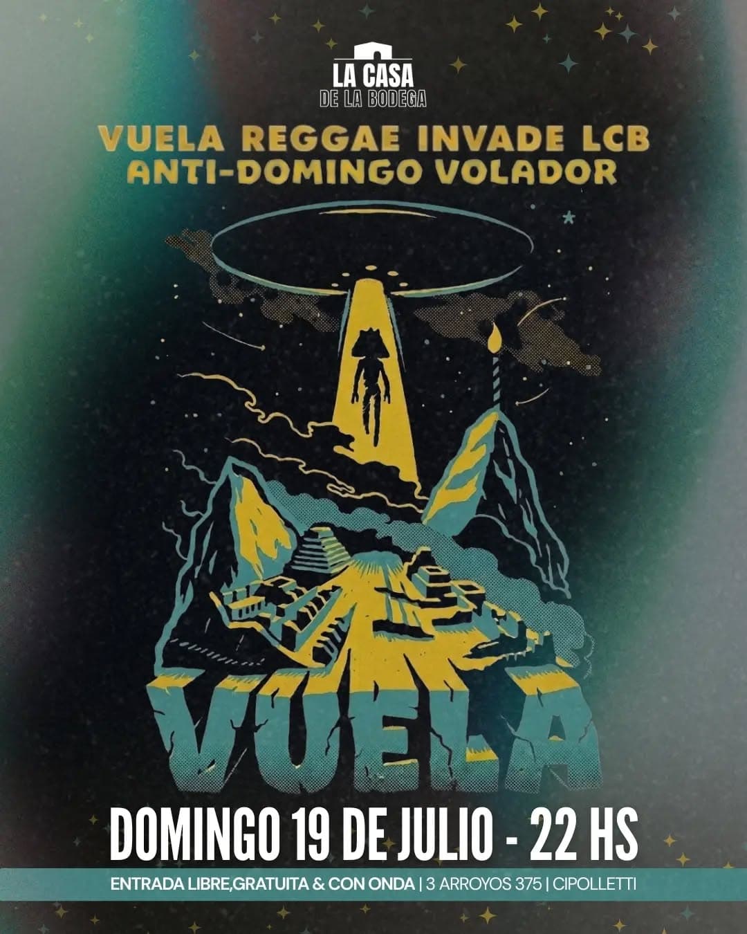 Vuela Reggae invade LCB: Anti-domingo volador