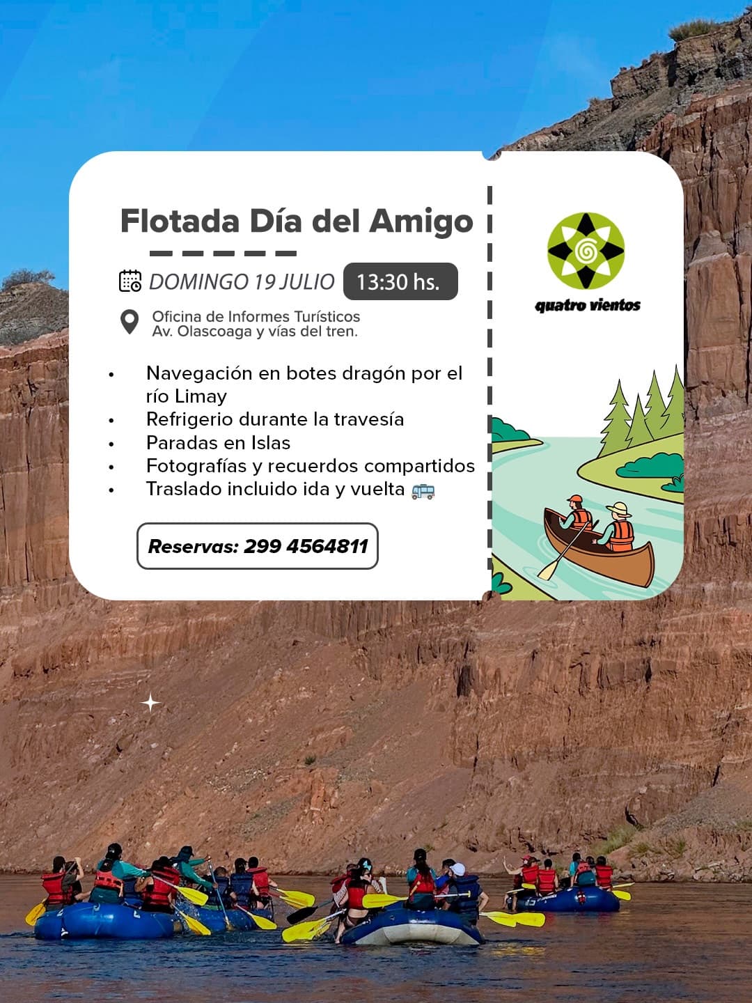 Flotada Día del Amigo