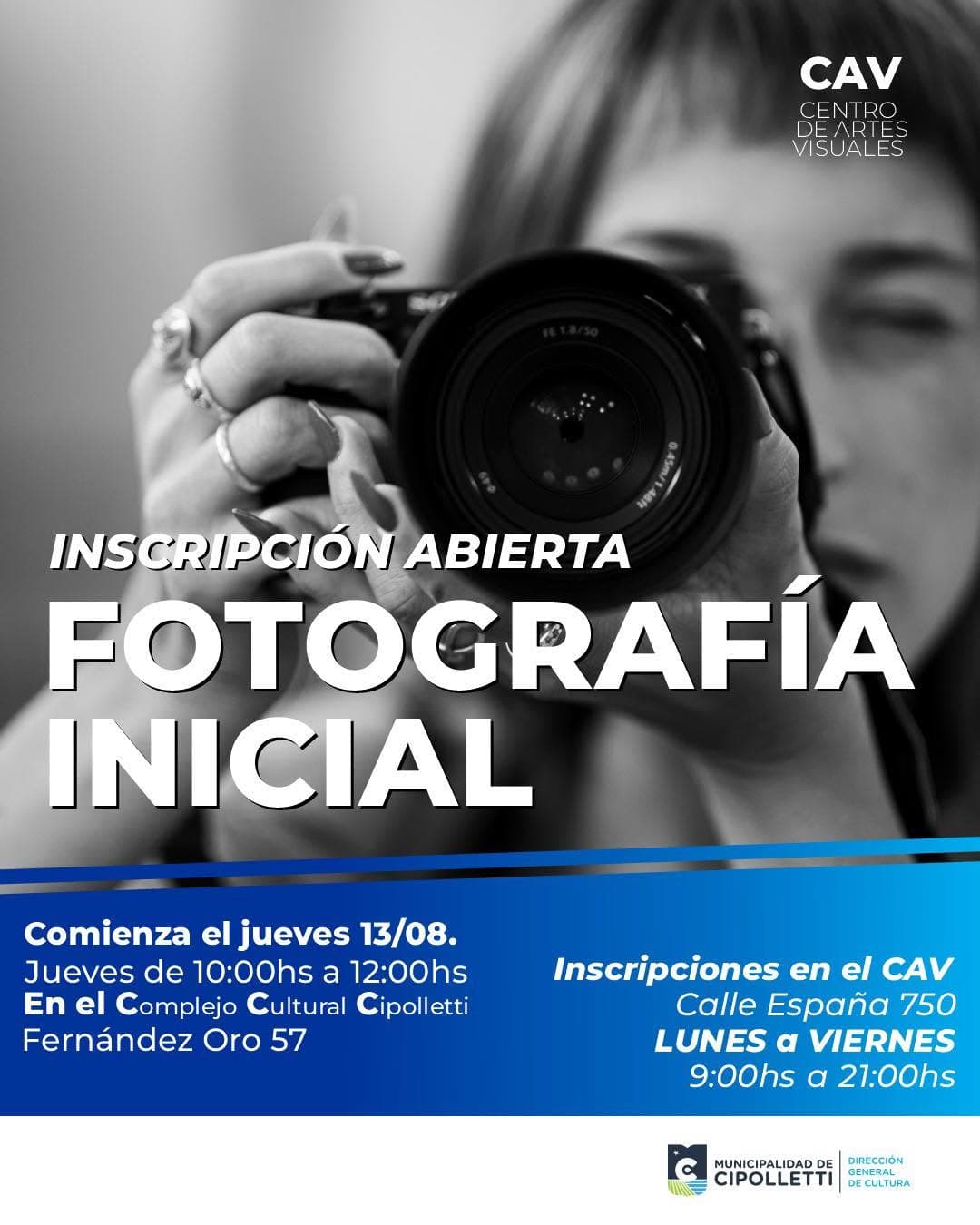 Taller de fotografía inicial