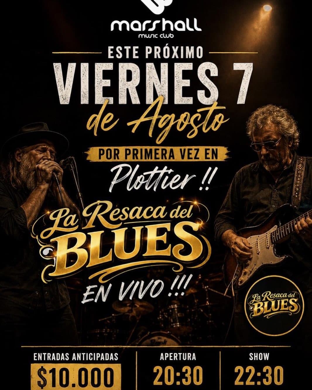 La Resaca del Blues en vivo