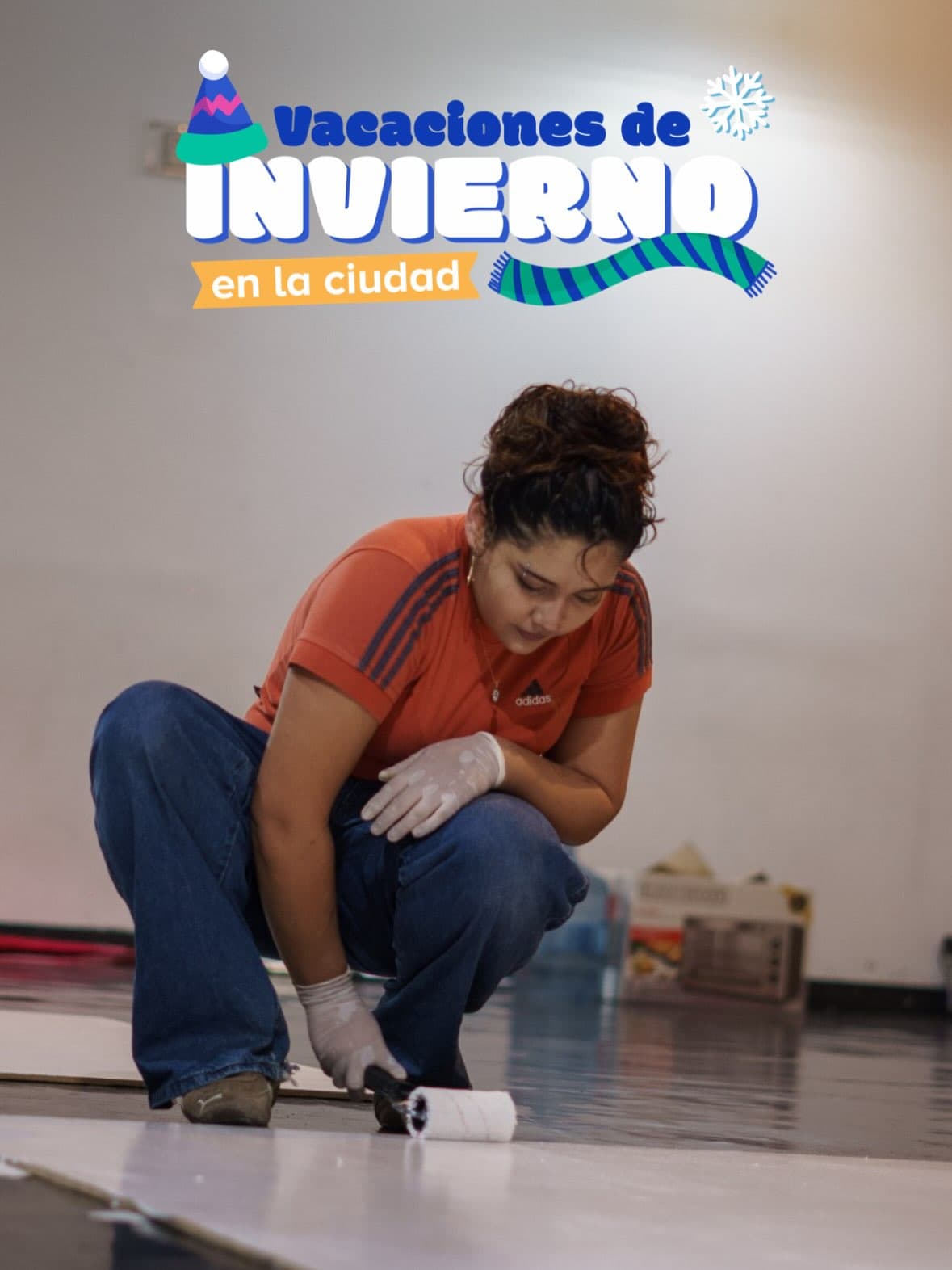 Cierre de vacaciones de invierno: taller de graffiti y arte urbano