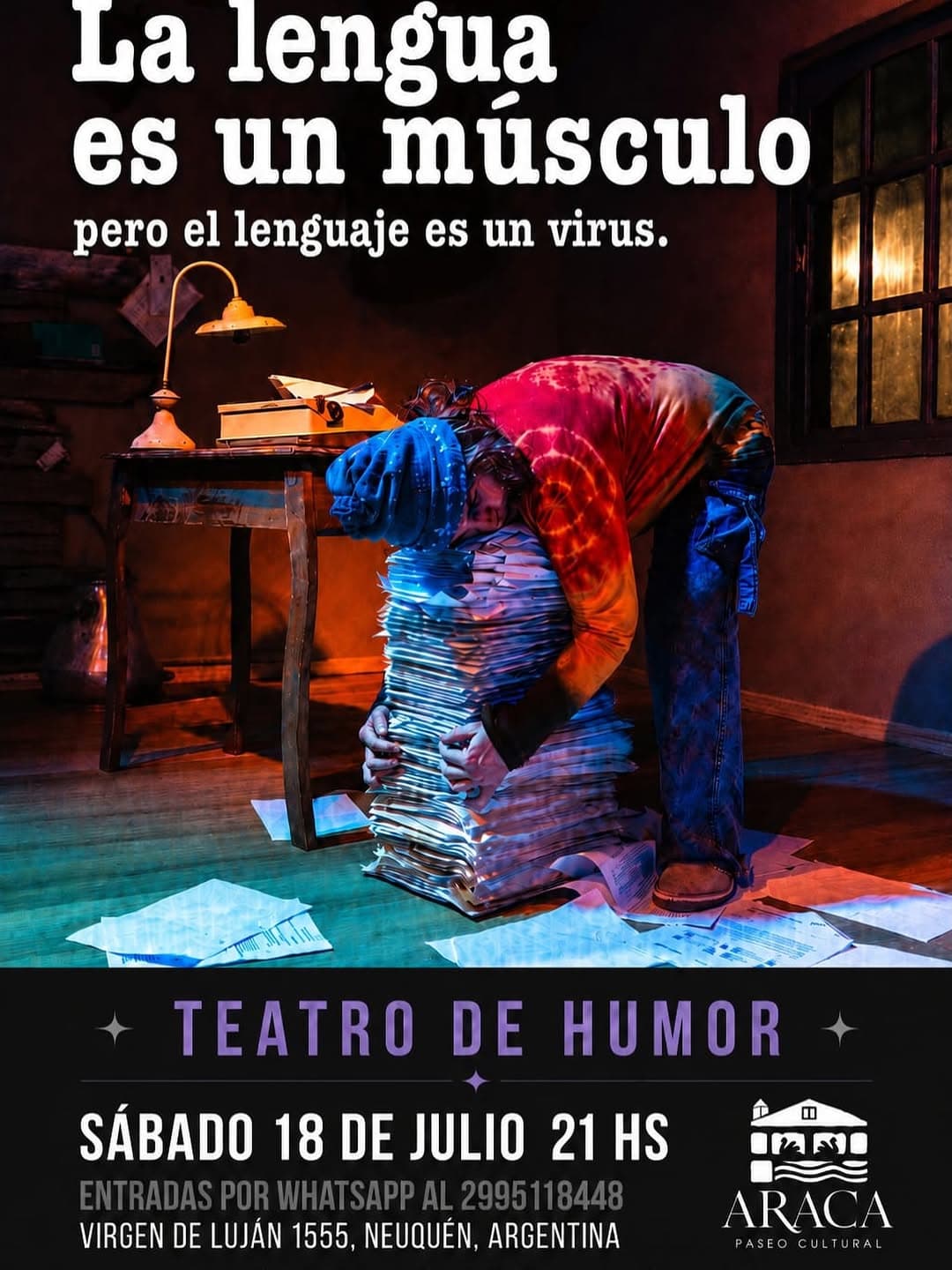 La lengua es un músculo... pero el lenguaje es un virus