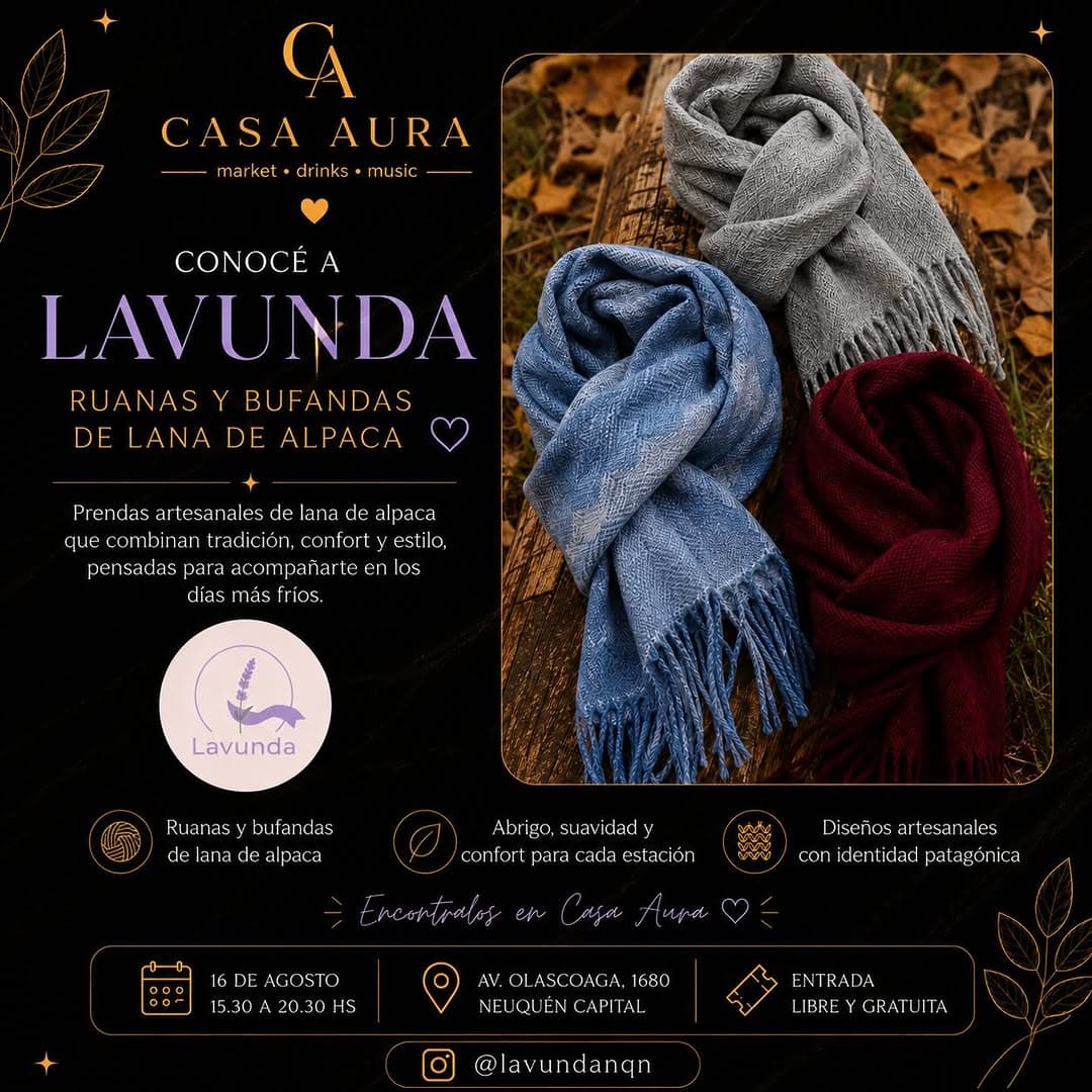 Feria de Lavunda en Casa Aura Market