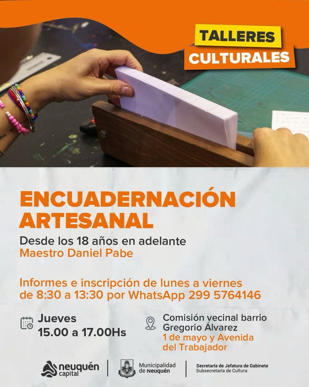Encuadernación artesanal